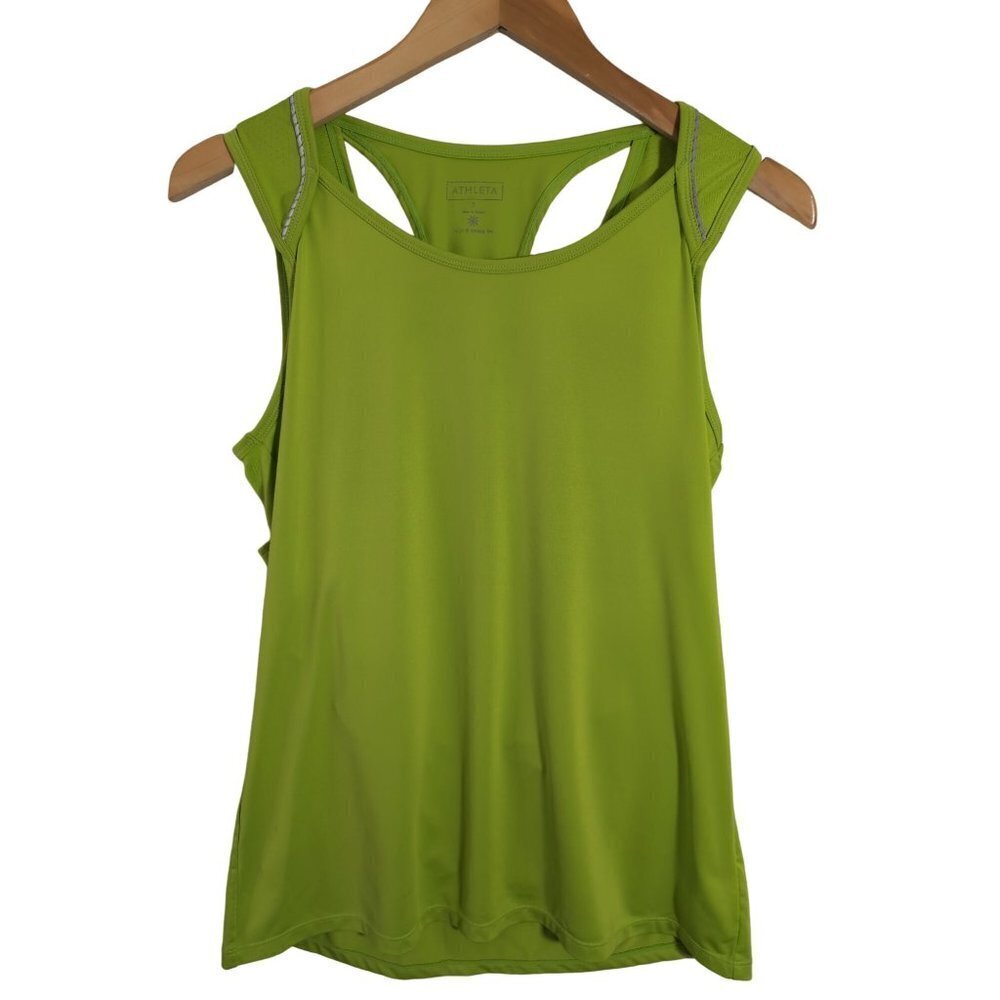 Athleta Bright Green Racerback Tank
